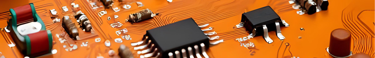 entegre direnç kondansatör gibi elektronik kompenentler olan elektronik devre kartı